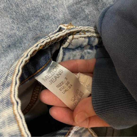 Mebon Women's Blue Flare & Wide Leg Jeans - Picture 2 of 6